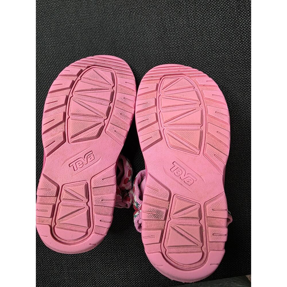 Teva Kids Pink Fruit Cherry Universal Strap Sandals Size 9 - Picture 5 of 6